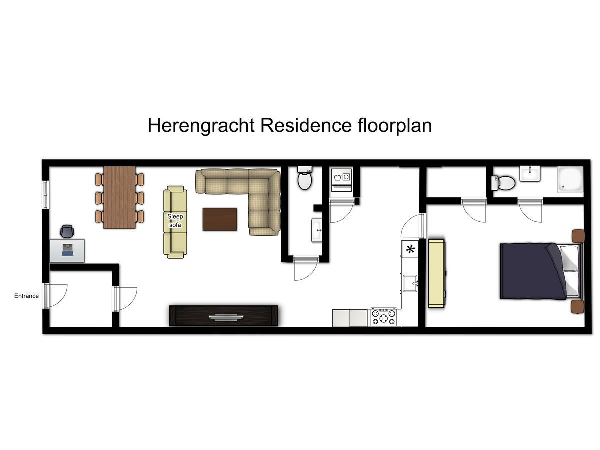 Herengracht Residence อัมสเตอร์ดัม ภายนอก รูปภาพ